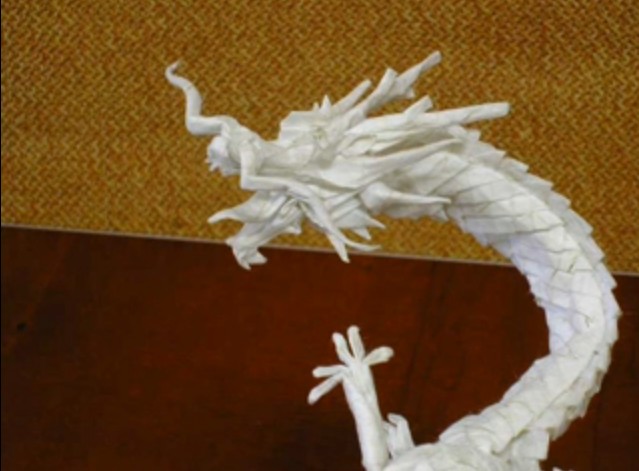 Origami Drachen Aus Papier Dragonslayer Network