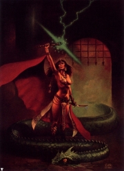 Priestess of serpent