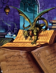 Book dragon